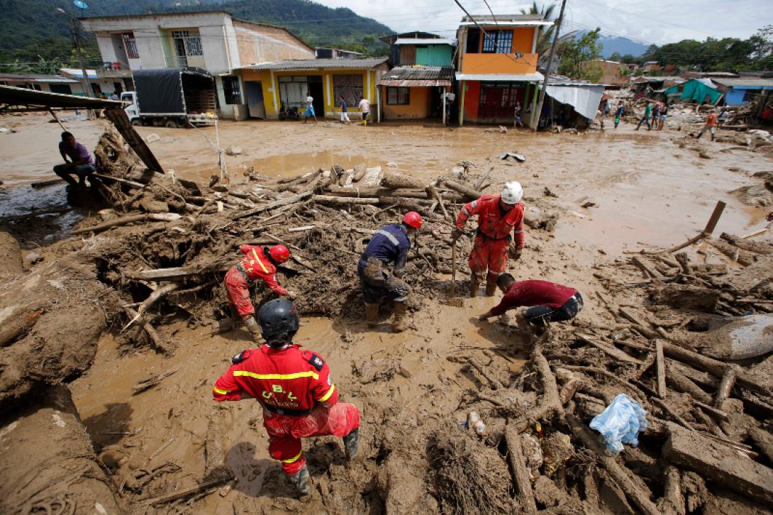 Κολομβία Κατολίσθηση