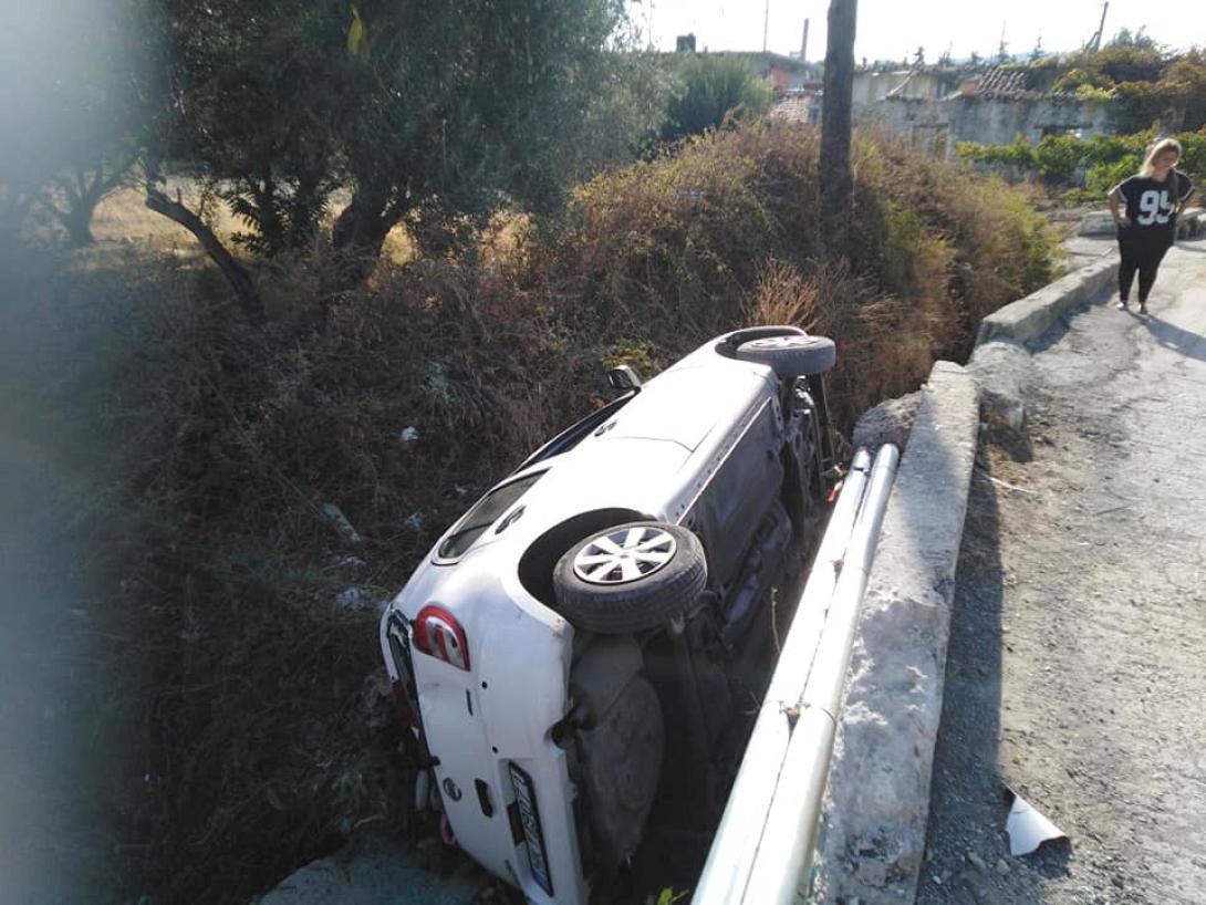 τροχαίο στον Κατσαμπά