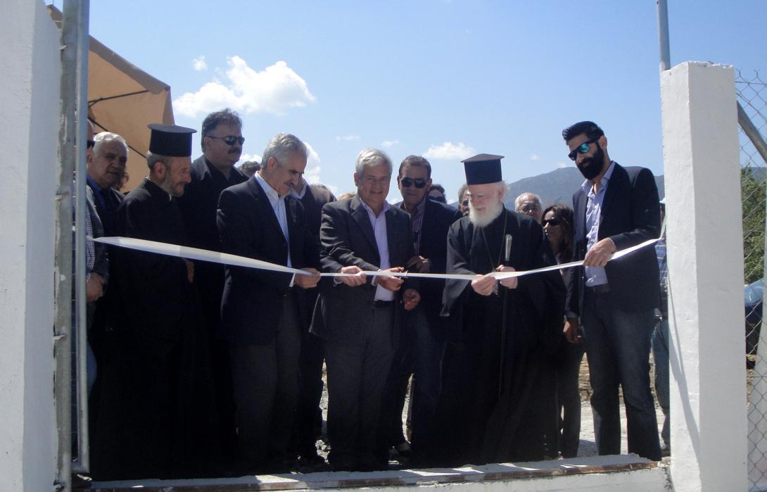 Εγκαινιάστηκε η μονάδα βιολογικού καθαρισμού στο Καβροχώρι