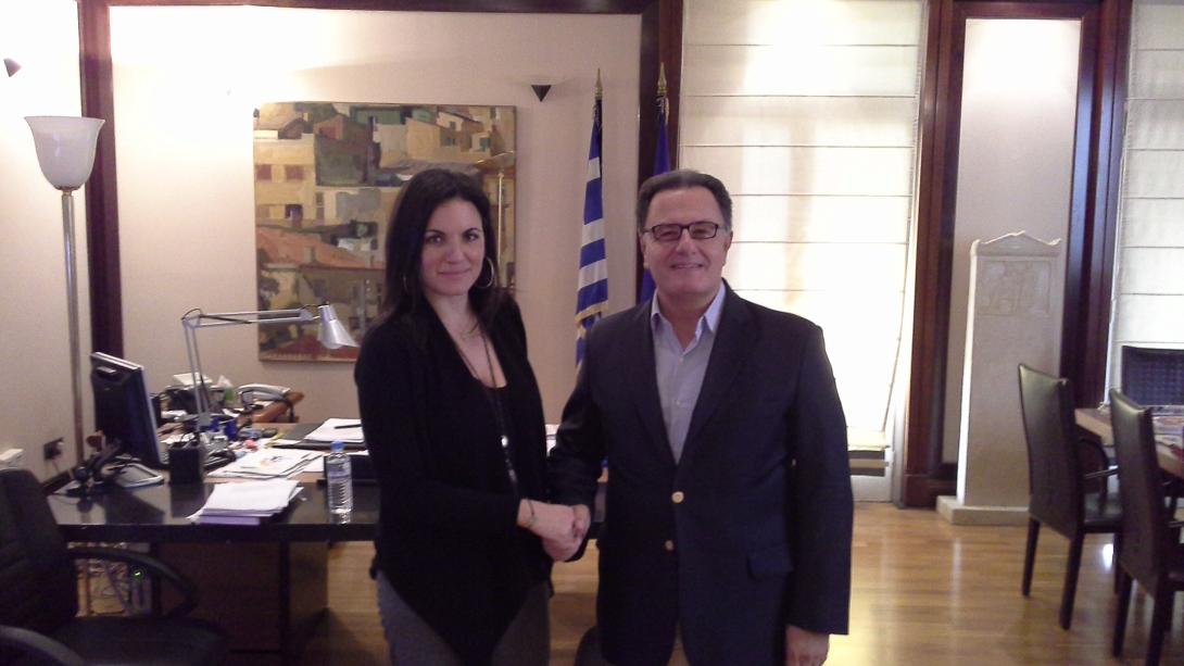 Συνάντηση εν όψει της νέας τουριστικής περιόδου είχαν ο Υπουργός Πολιτισμού και η Υπουργός Τουρισμού 