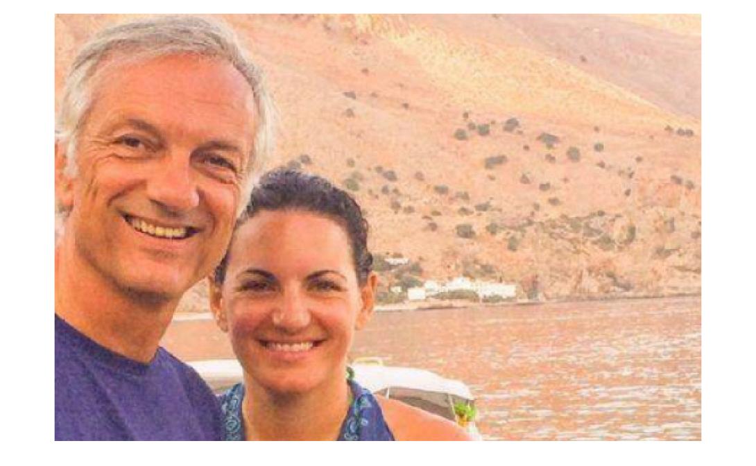 Στα Σφακιά μετά του συζύγου, η 'Ολγα Κεφαλογιάννη