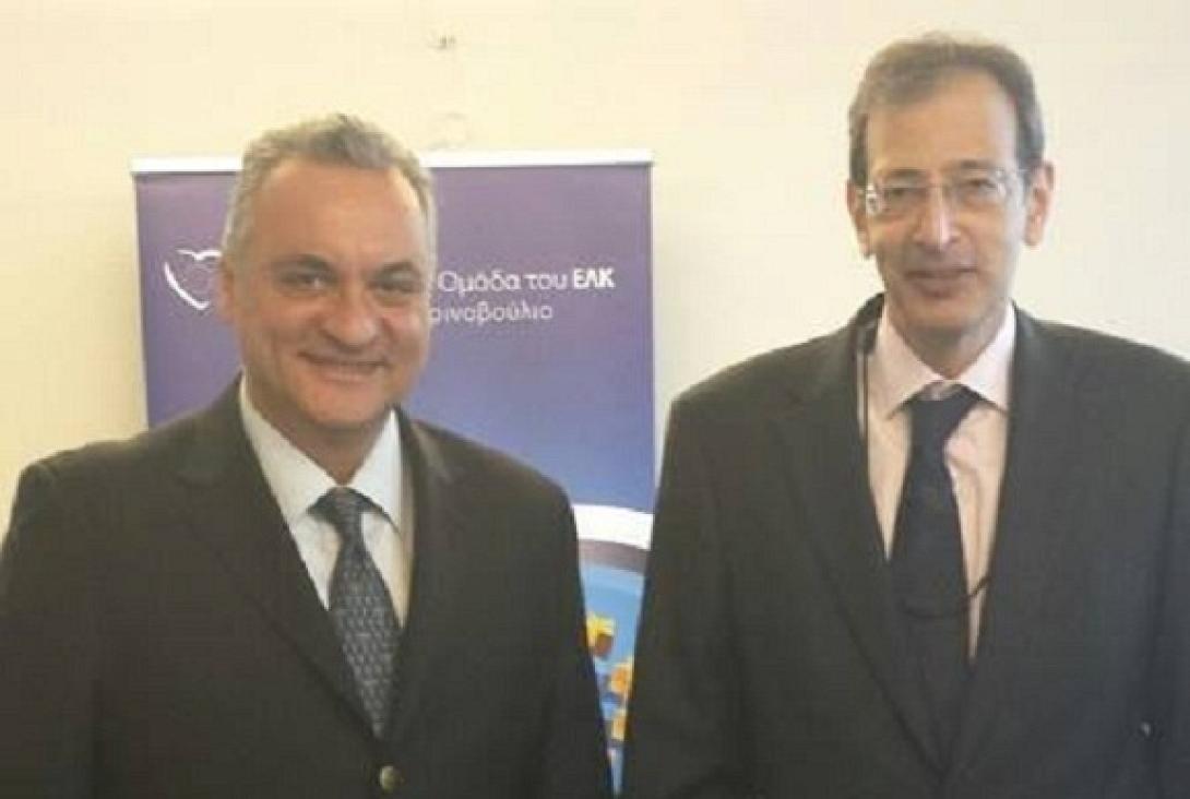 Συνάντηση Μ. Κεφαλογιάννη με τον Πρέσβη της Αιγύπτου στο Βέλγιο