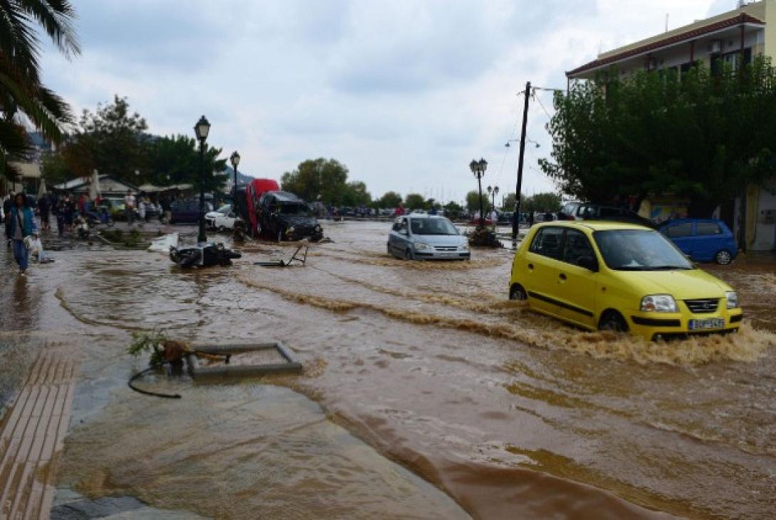 κεφαλονια βροχη