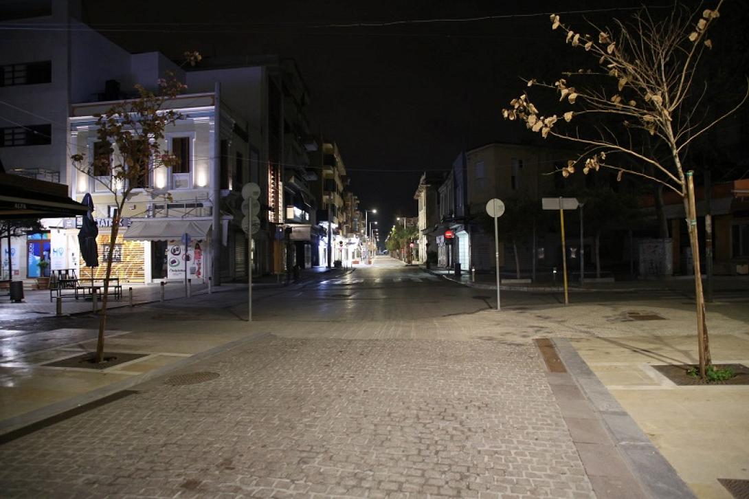 Φωτογραφία από το κέντρο του Ηρακλείου.