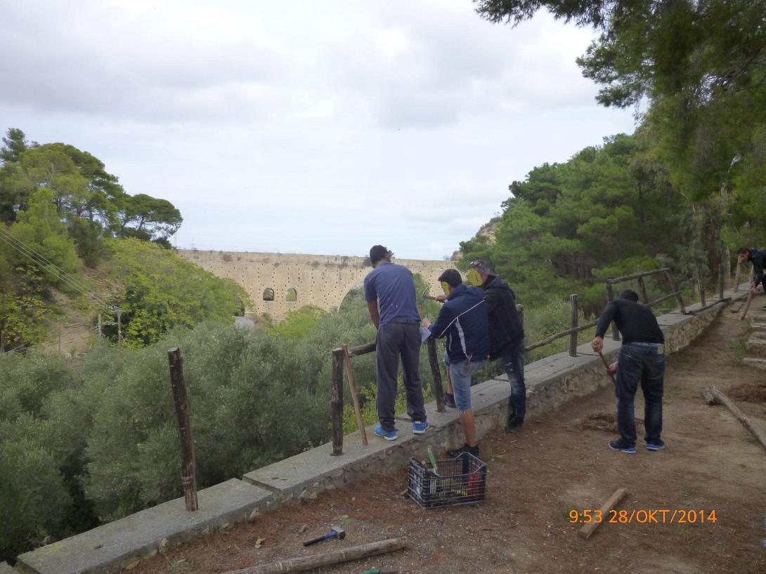 Φρόντισαν την Αγία Ειρήνη στα Σπήλια τα μέλη του ΚΕΘΕΑ Αριάδνη