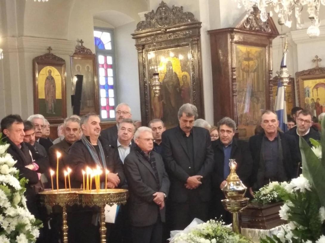 κηδεία αντώνη μπαλωμενάκη