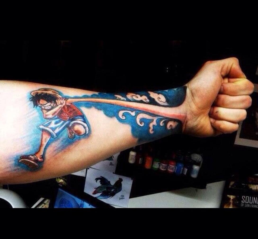 Τατουάζ κινουμένων σχεδίων