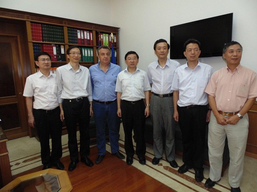 Η Κρήτη στο επίκεντρο επίσκεψης Κινέζων αξιωματούχων στην Περιφέρεια