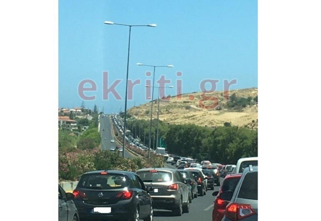 ουρές παλιά εθνική οδός