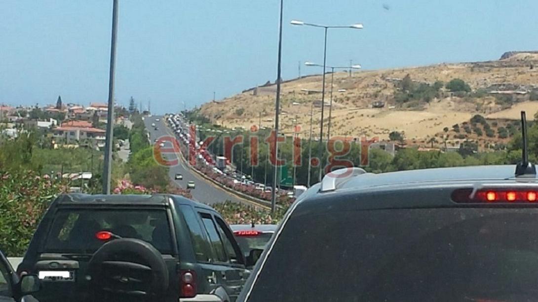 κίνηση στην Εθνική Οδό