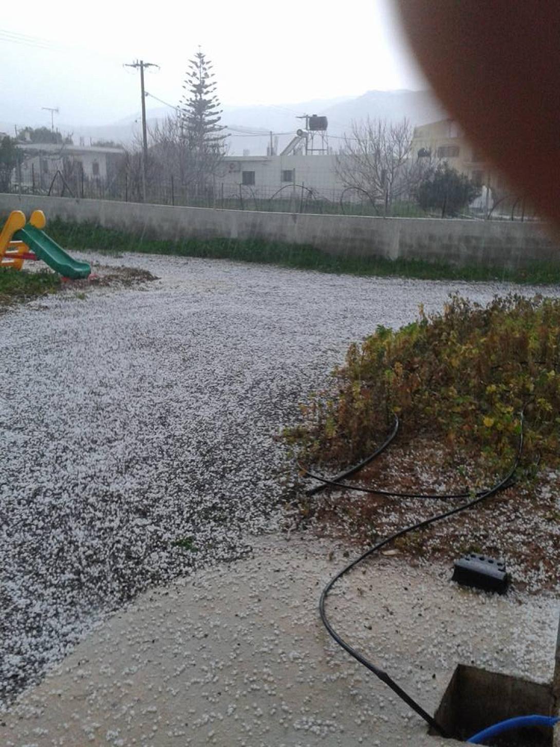 χαλάζι κίσσαμος