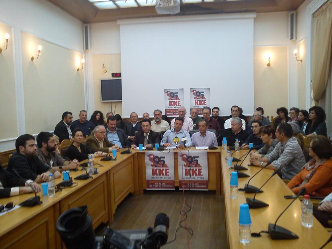 Πολιτικές συγκεντρώσεις του ΚΚΕ στο Ηράκλειο