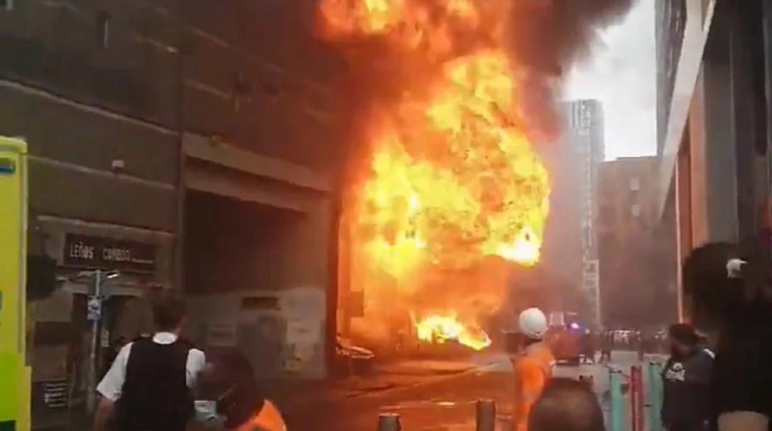 φωτια μετρο λονδινο