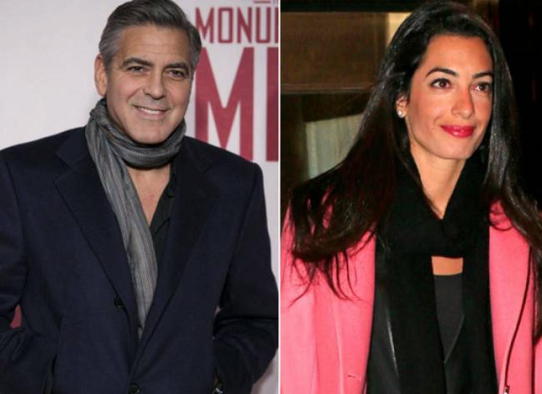 Επιβεβαιώνεται ο αρραβώνας του Τζορτζ Κλούνι με την Αμάλ Αλαμουντίν 