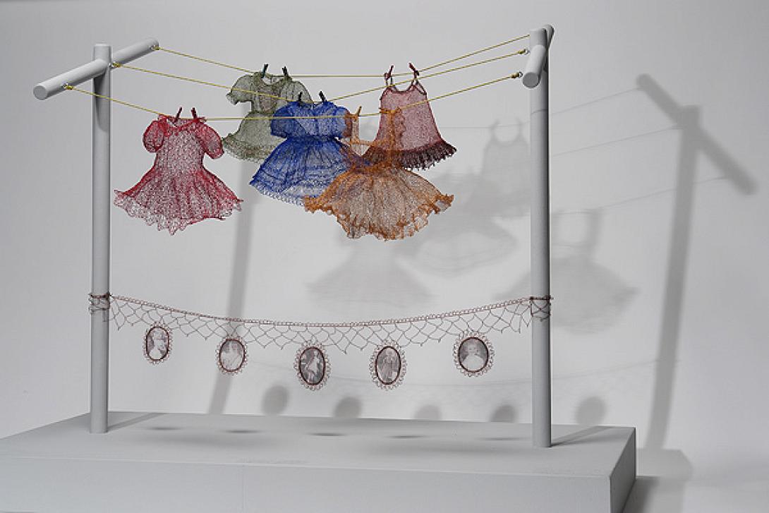 Έκθεση με πλεκτά και κοσμήματα