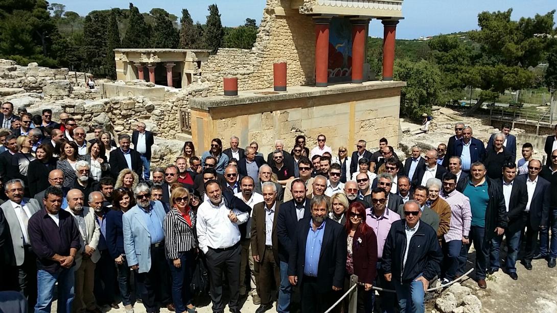 Τον συνδυασμό του για τον Δήμο Ηρακλείου ανακοίνωσε ο Γ.Κουράκης