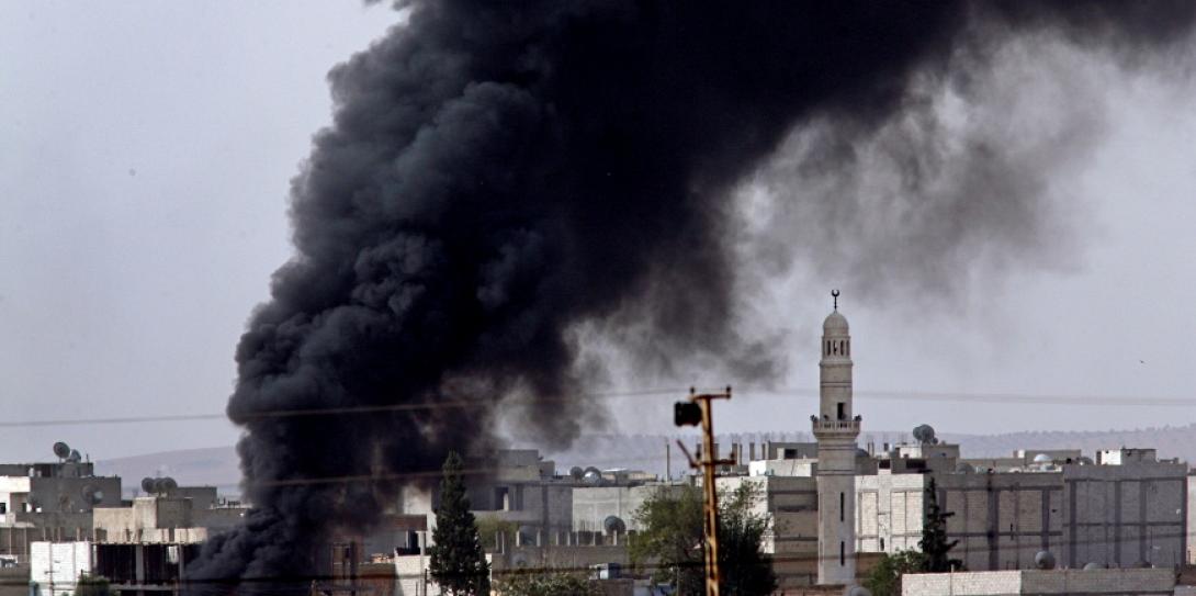 Δώδεκα αεροπορικές επιδρομές του διεθνούς συνασπισμού υπό τις ΗΠΑ εναντίον του Ισλαμικού Κράτους 