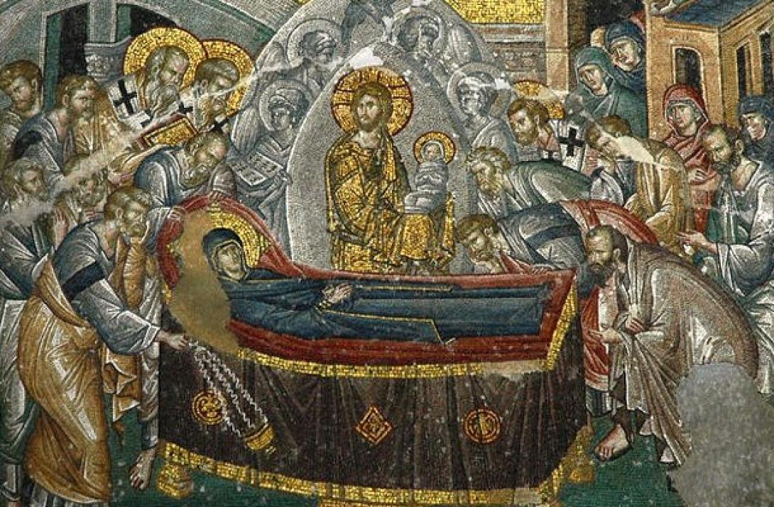 η κοίμηση της θεοτόκου