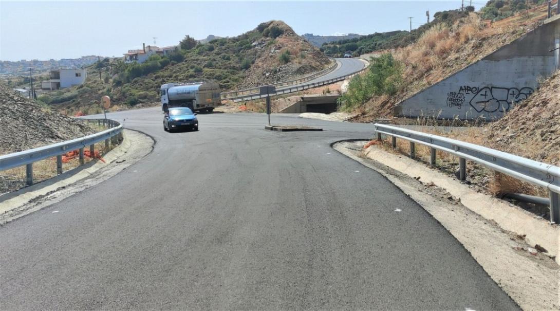 Ο κόμβος της Αγίας Πελαγίας είναι πλέον ανοικτός και σε χρήση