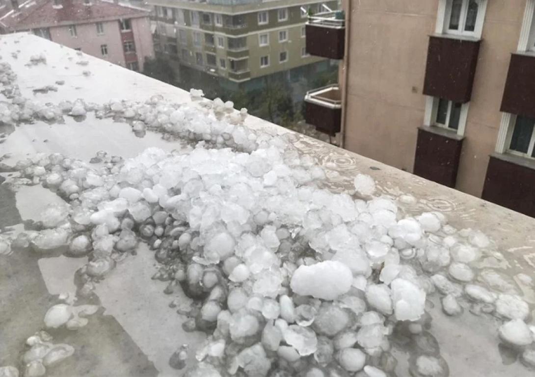 χαλάζι κωνσταντινούπολη