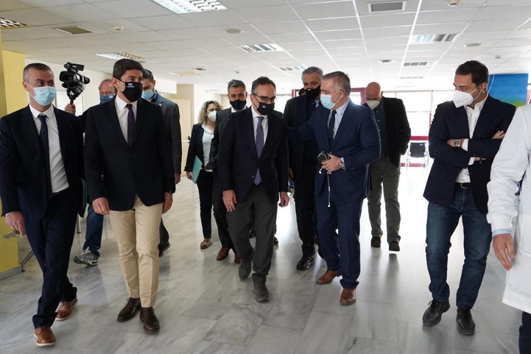 Στην 7η ΥΠΕ Κρήτης ο αναπληρωτής υπουργός Υγείας