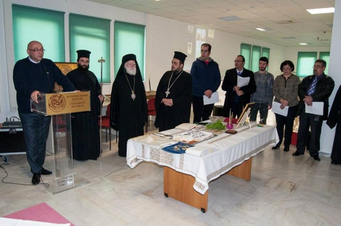 Στο Μουσείο Ιατρικής του Παν/μιου Κρήτης ο Μάξιμος Σενετάκης