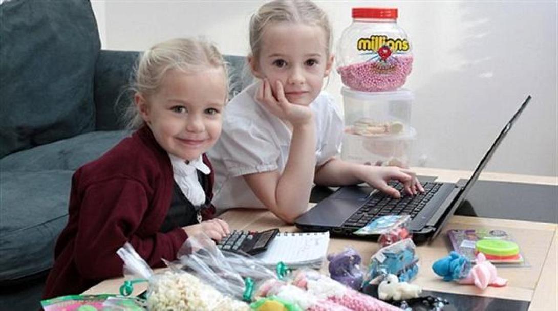 Οι πιό νέοι επιχειρηματίες του πλανήτη: δύο παιδιά ετών... 4 και 7!