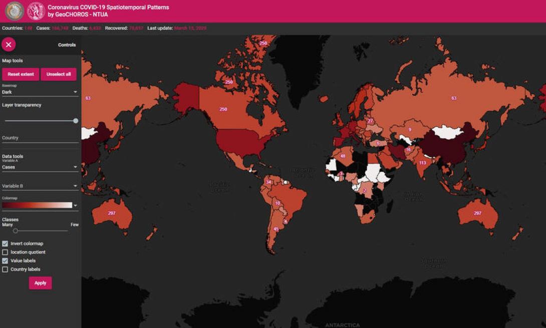 κορωνοϊός-πλατφόρμα-χάρτης