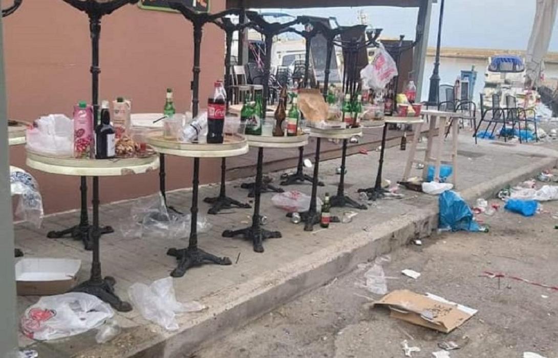 Εικόνες ντροπής στο ενετικό λιμάνι