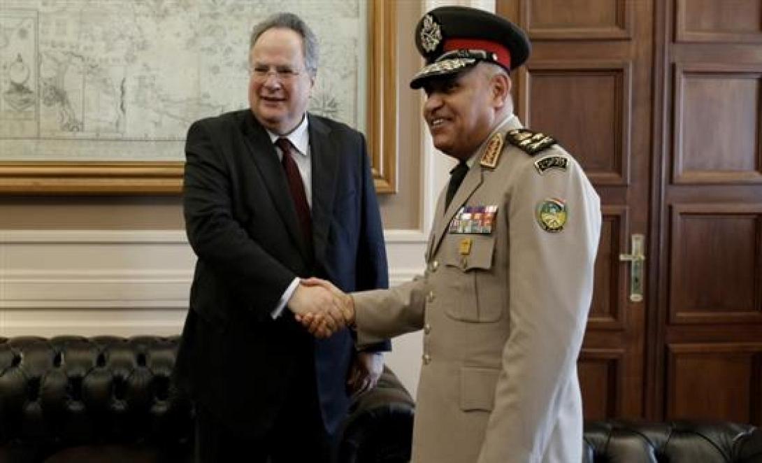 νικος κοτζιας - υπουργος αμυνης αιγυπτου