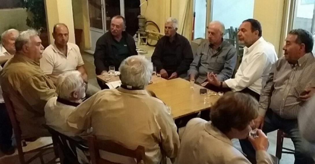 Θερμή υποδοχή για τον Γ. Κουράκη στις Βούτες