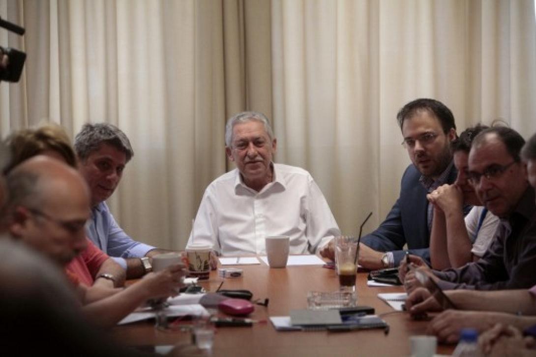 Συνεδρίασε  υπό τον Φ. Κουβέλη η νέα Εκτελεστική Επιτροπή της ΔΗΜΑΡ