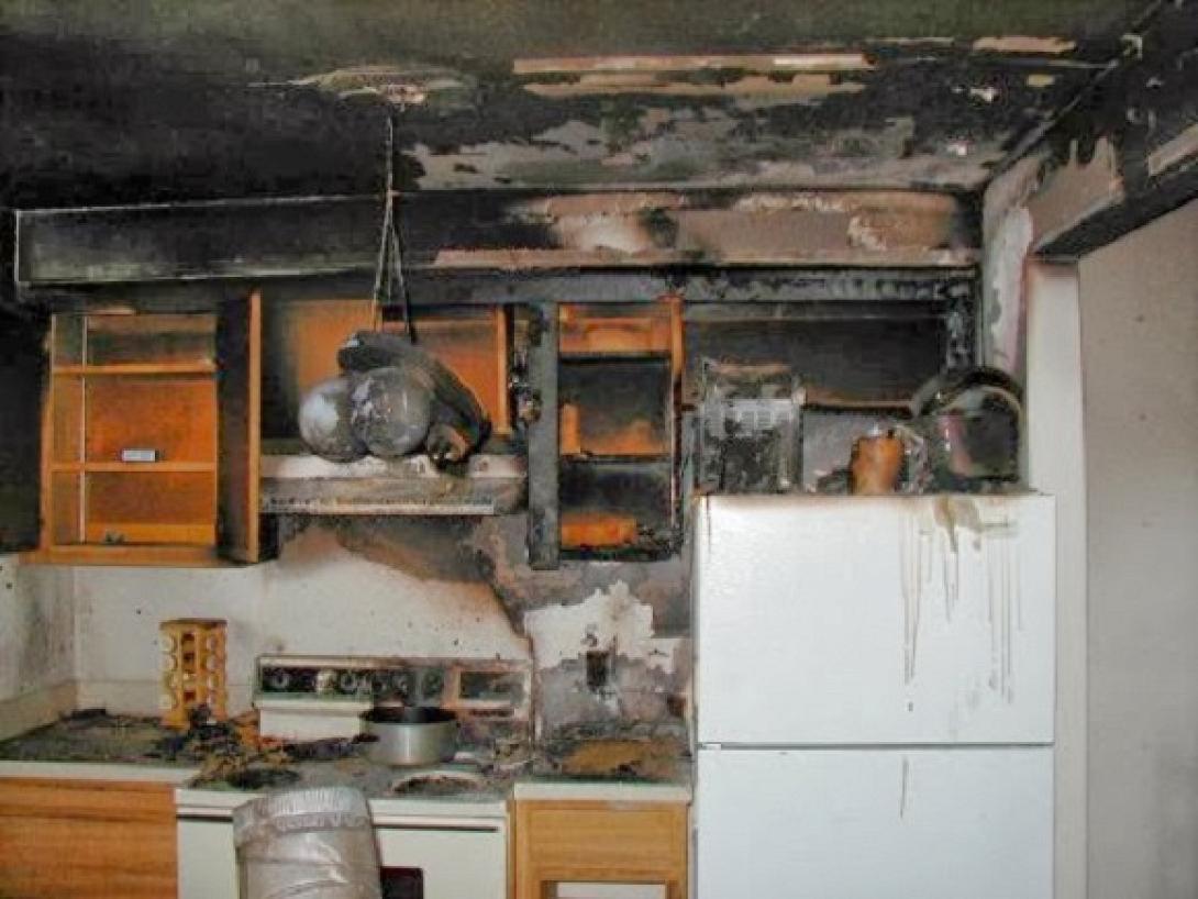 Κάηκε ολοσχερώς κουζίνα διαμερίσματος στο Ρέθυμνο 