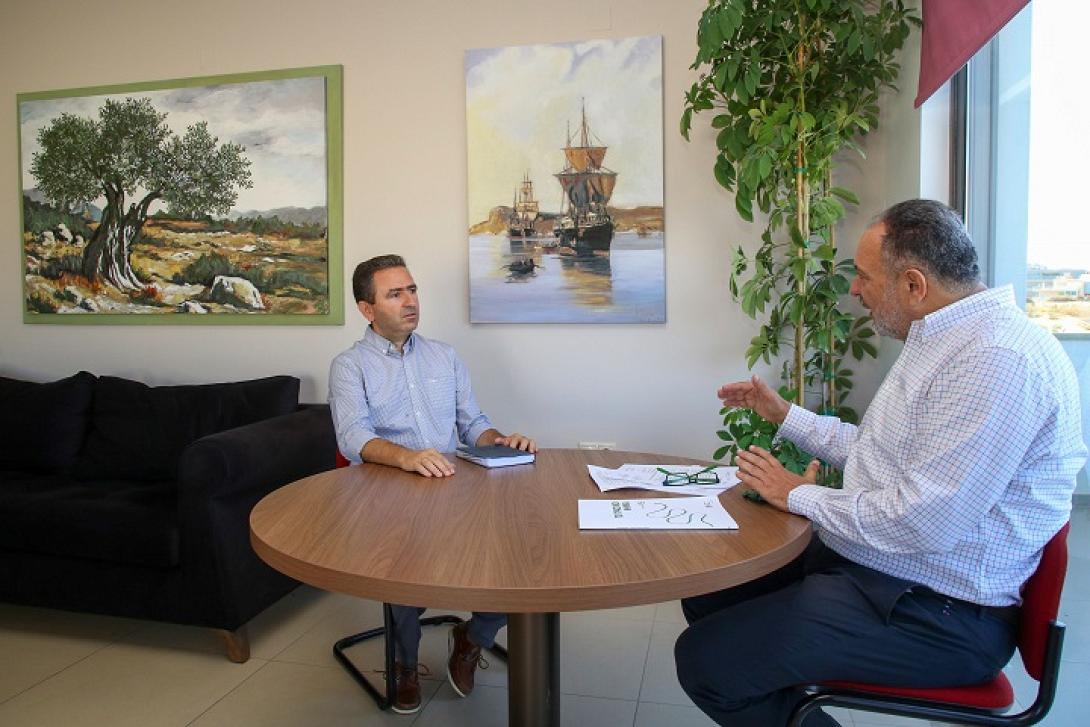 Συνάντηση Γιάννη Κουράκη με τον Πρόεδρο του ΤΕΕ/ΤΑΚ 