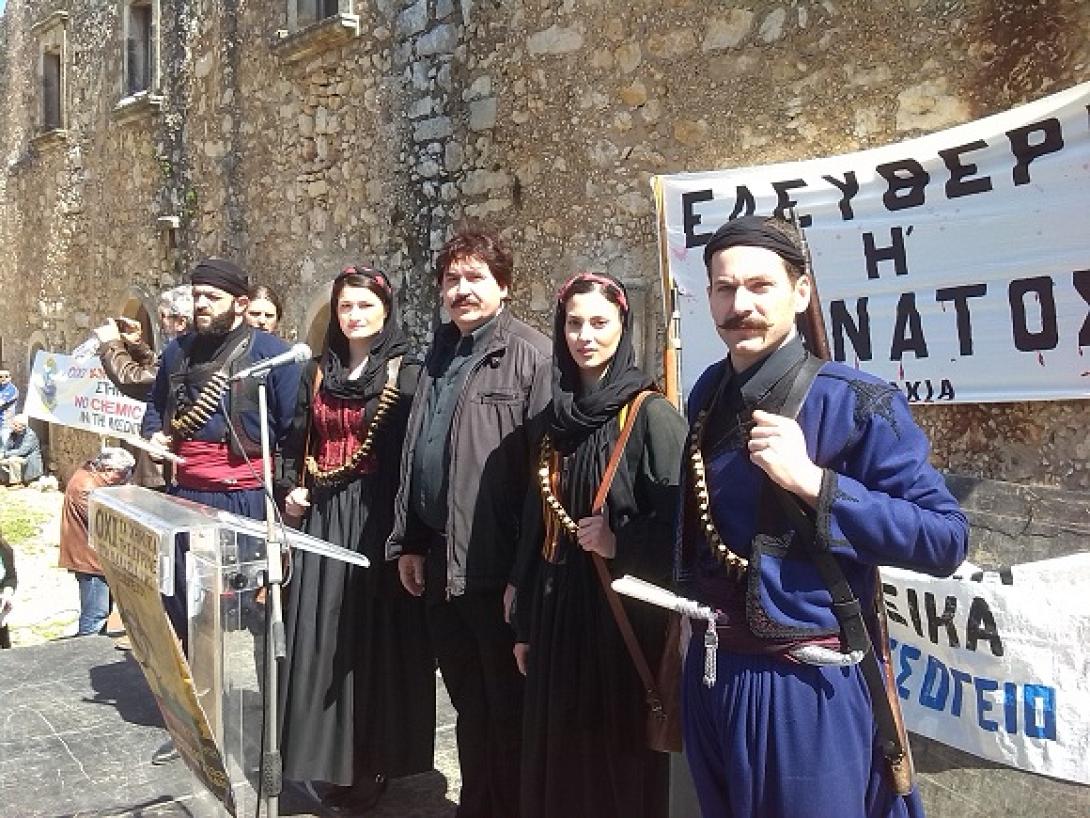 Χιλιάδες Κρητικοί στο Αρκάδι κατά των χημικών (φωτορεπορτάζ)