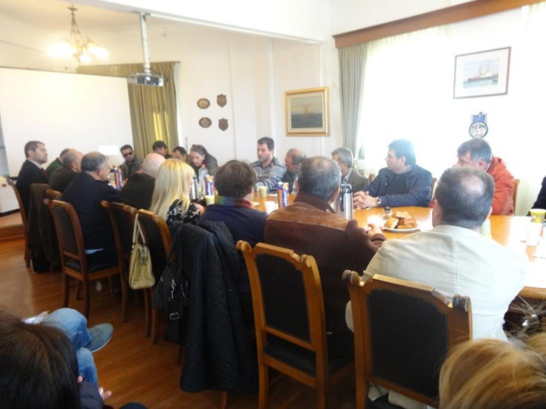 Σύσκεψη για την κρουαζιέρα στον ΟΛΗ