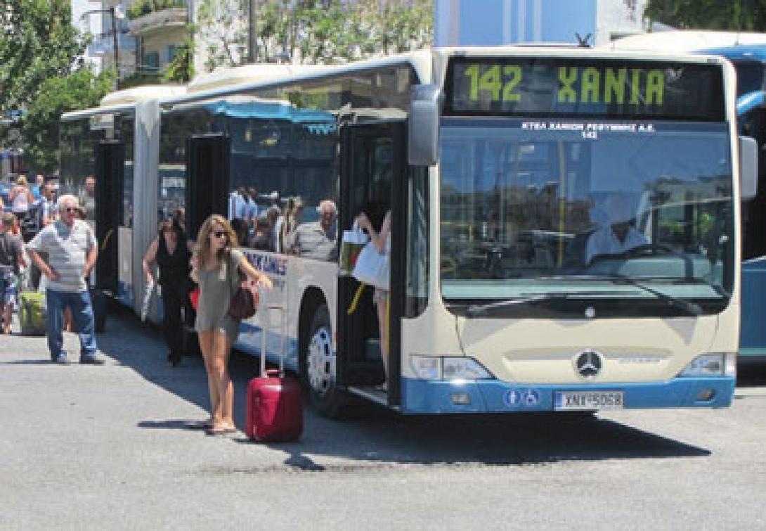 "Εξυπνες" στάσεις λεωφορείων στα ΚΤΕΛ Χανίων