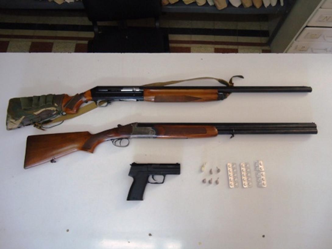 Συνελήφθη 45χρονος στη Γόρτυνα με μίνι - οπλοστάσιο