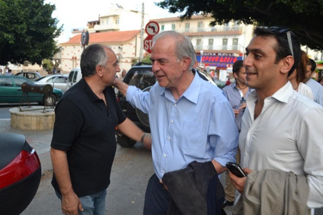 Ο Βασίλης Λαμπρινός στην Παναγίτσα του Μασταμπά 