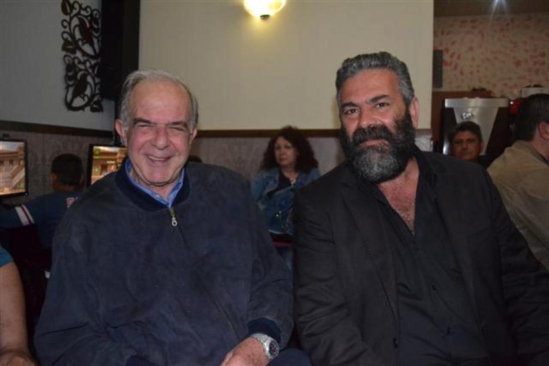 Θερμή υποδοχή του Β. Λαμπρινού στον Προφήτη Ηλία