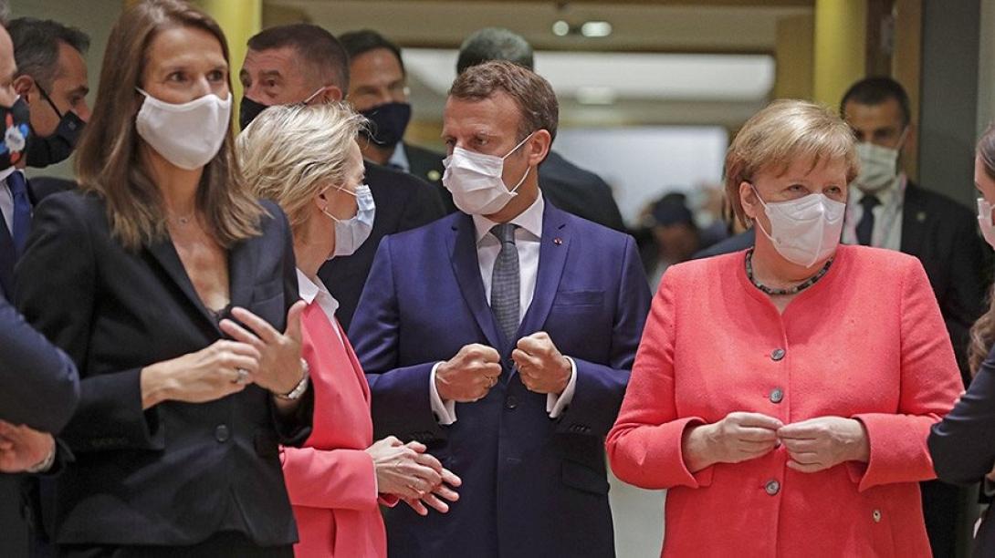 Όλοι οι ευρωπαίοι ηγέτες δίνουν το παράδειγμα φορώντας μάσκα