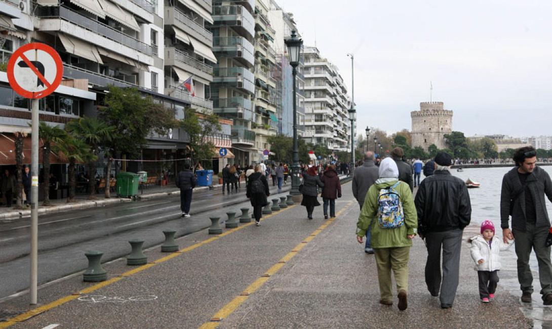 Θεσσαλονίκη: Πεζόδρομος μέχρι τις πέντε το απόγευμα η λεωφόρος Νίκης 