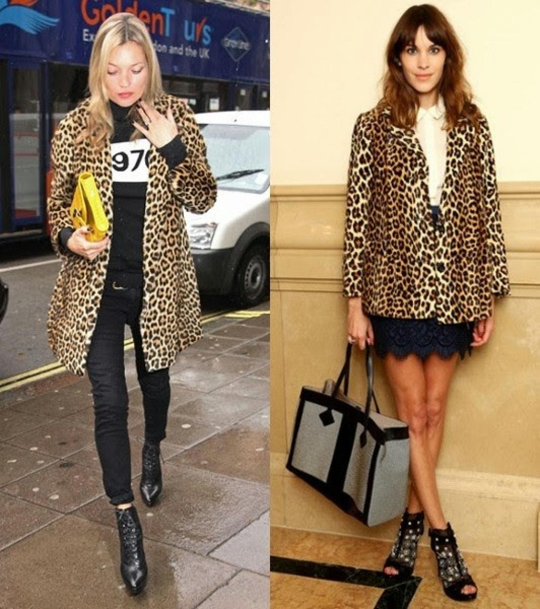 Λεοπάρ παλτό: Τόλμησε το και ... συνδύασε το