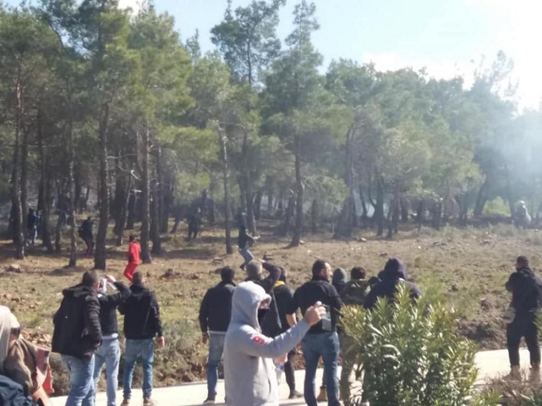 Λέσβος - επεισόδια