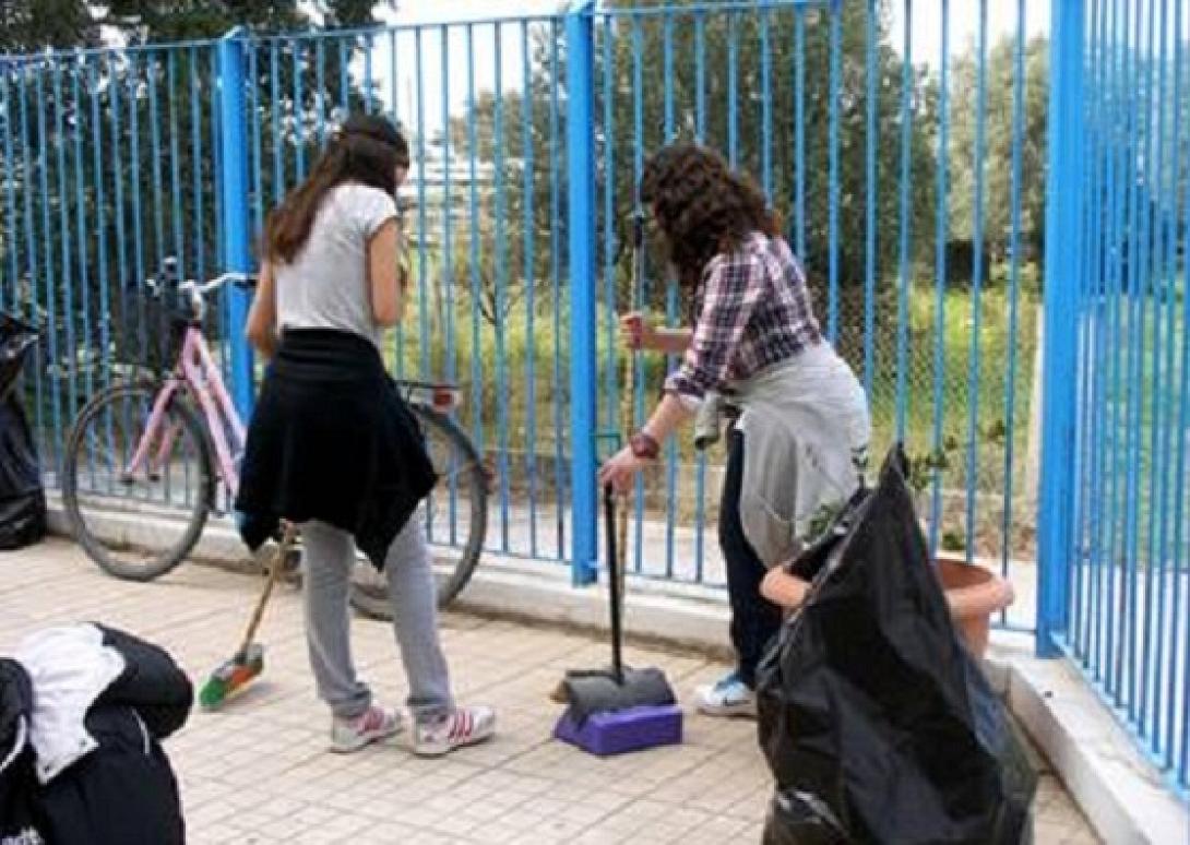 Πολύ μεγάλη συμμετοχή στο Let's do it στο Δήμο Φαιστού