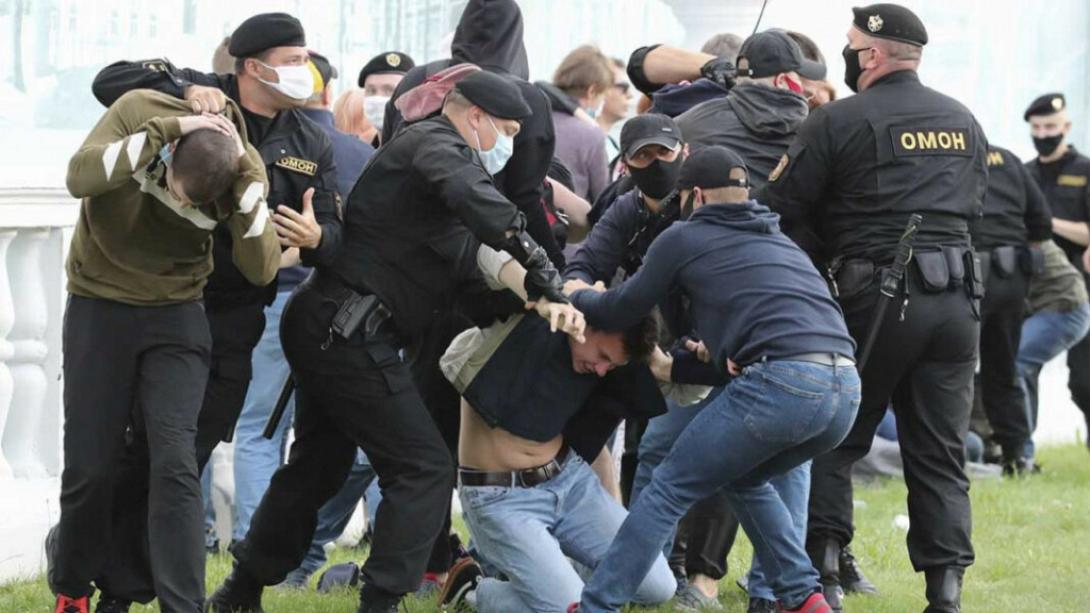  αστυνομία στη Λευκορωσία 