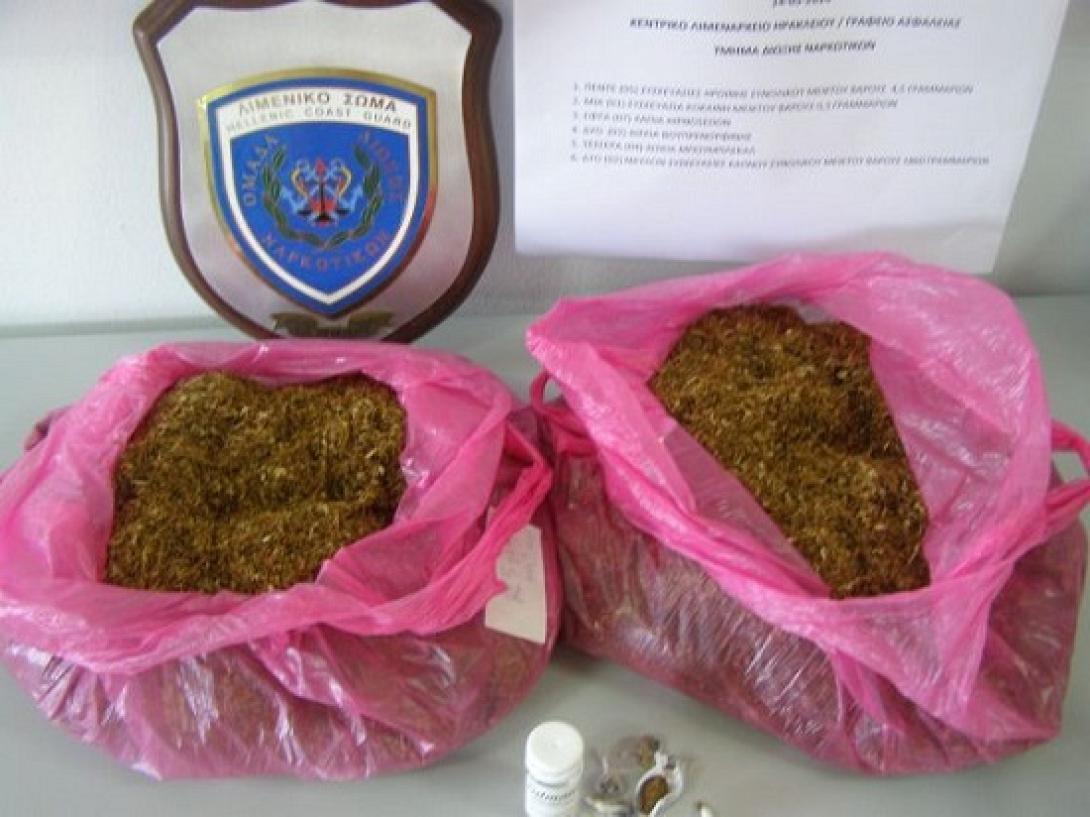 Ηράκλειο: Με ναρκωτικά και λαθραίο καπνό στις αποσκευές του 32χρονος