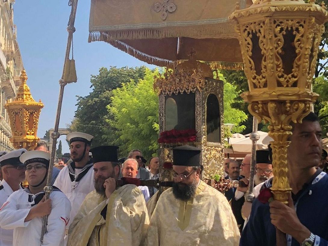 Λιτανεία αγίου Σπυρίδωνα - Κέρκυρα