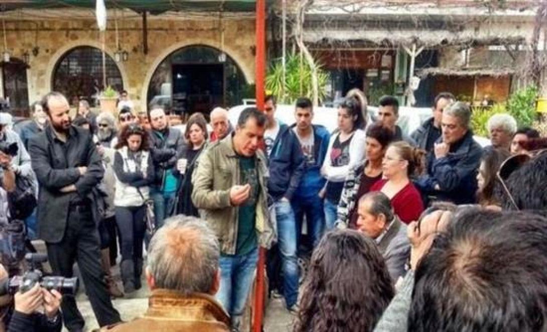 Πρεμιέρα προεκλογική για το "Ποτάμι" από τα Χανιά, γενέτειρα του Στ.Θεοδωράκη