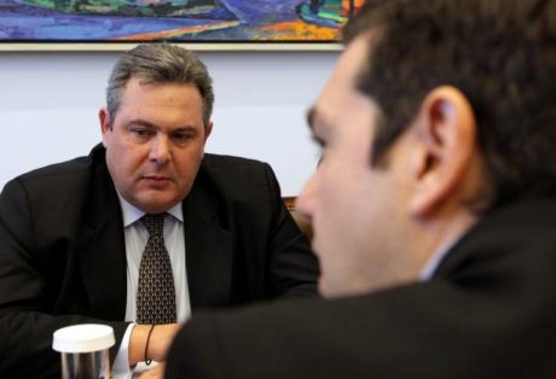Συνάντηση Αλ. Τσίπρα - Π. Καμμένου για θέματα του υπ. Άμυνας